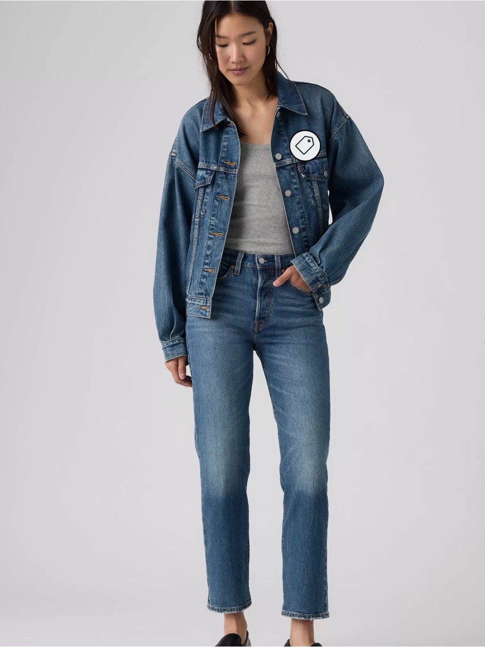 Classic Levi’s Wedgie Straight Leg Jeans